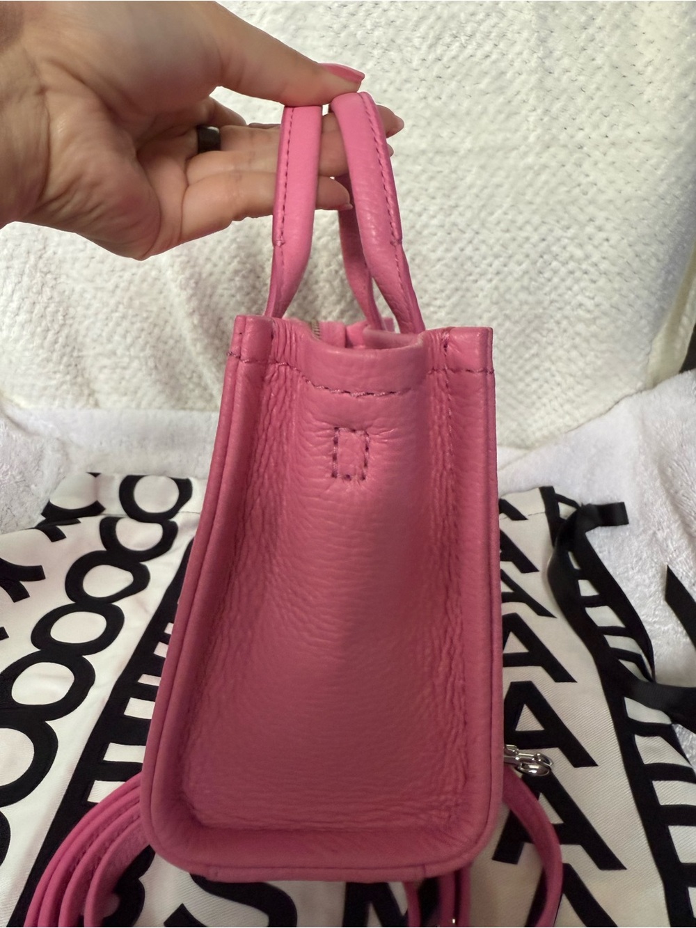 Marc Jacobs mini tote bag (petal) - Picture 6 of 7